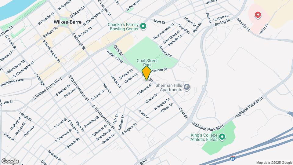 113 N Fulton St Map and Location Details