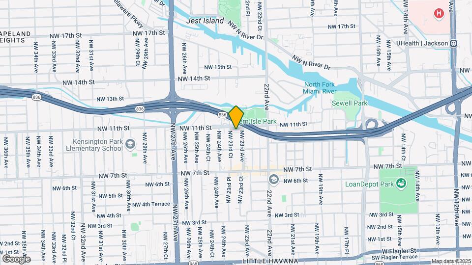 2330 NW 11th St Mapa y Detalles de la Ubicación