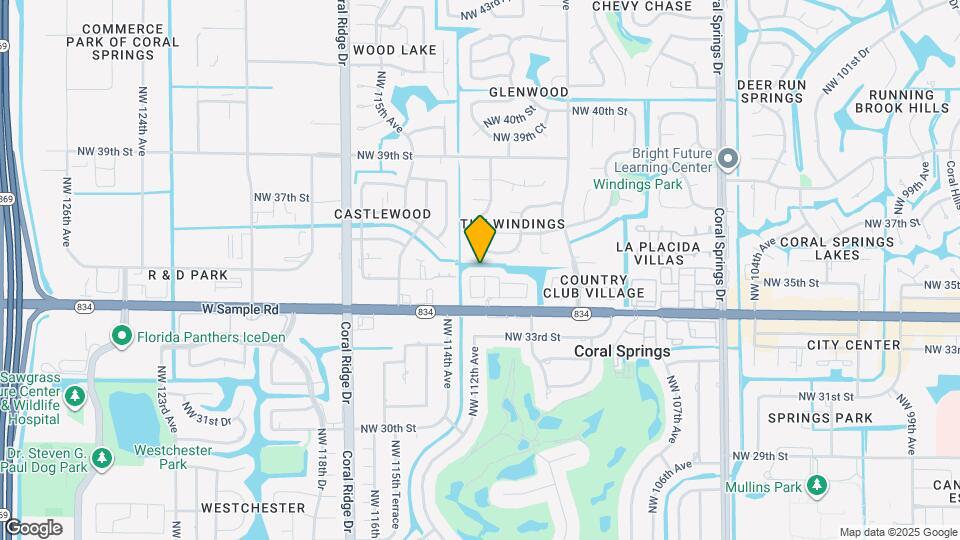 11249 NW 34th Pl Mapa y Detalles de la Ubicación