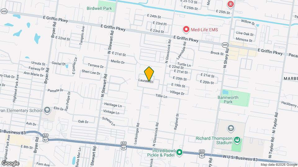 1806 Lauren Ln Map and Location Details