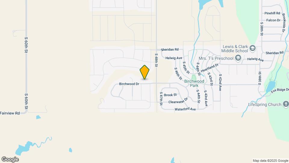 4910 Birchwood Dr Map and Location Details