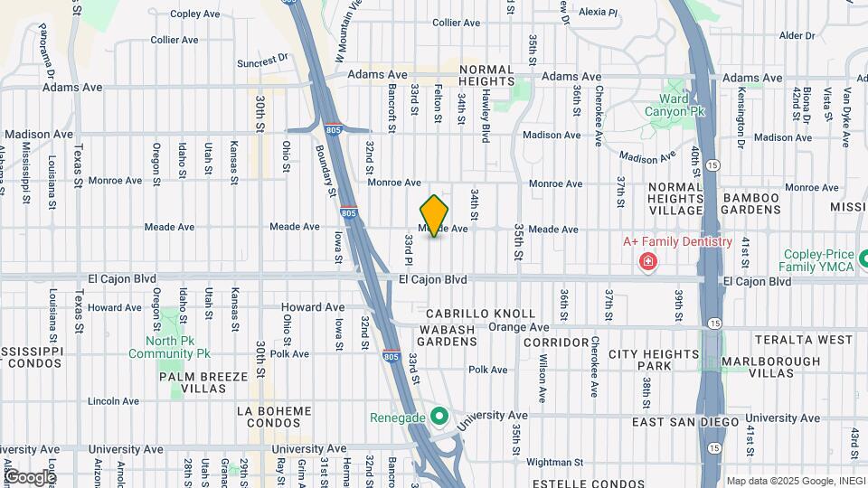 4361-4369 33rd St Map and Location Details