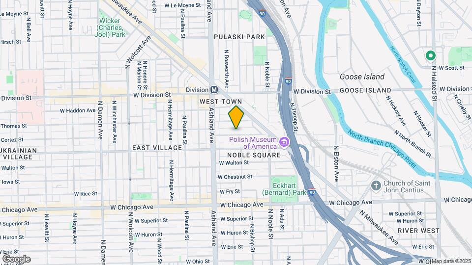 1508 W Cortez St Map and Location Details