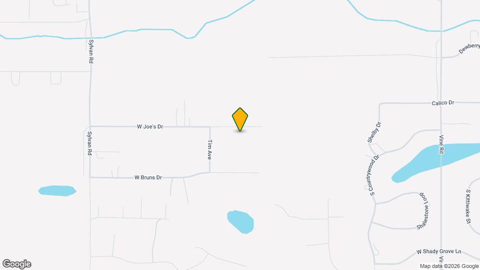 6710 W Joe's Dr Map and Location Details