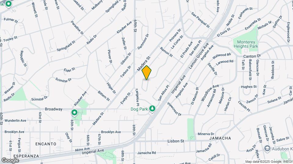 1407 La Corta Cir Map and Location Details