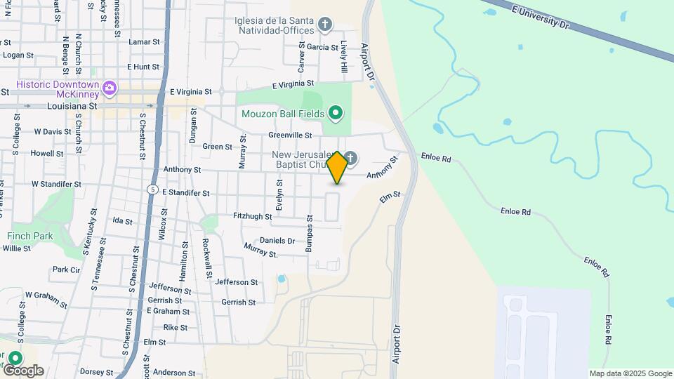 1417 Paloma Dr Map and Location Details