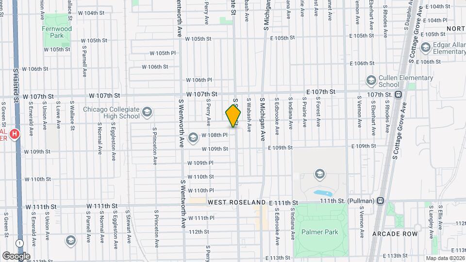 10820 S State St Map and Location Details