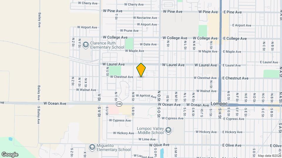 1000 W Chestnut Ave Mapa y Detalles de la Ubicación