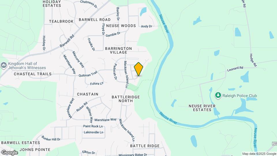 6514 Guard Hill Dr Map and Location Details