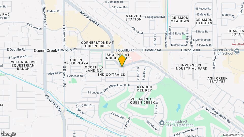 22224 S 211th Way Mapa y Detalles de la Ubicación