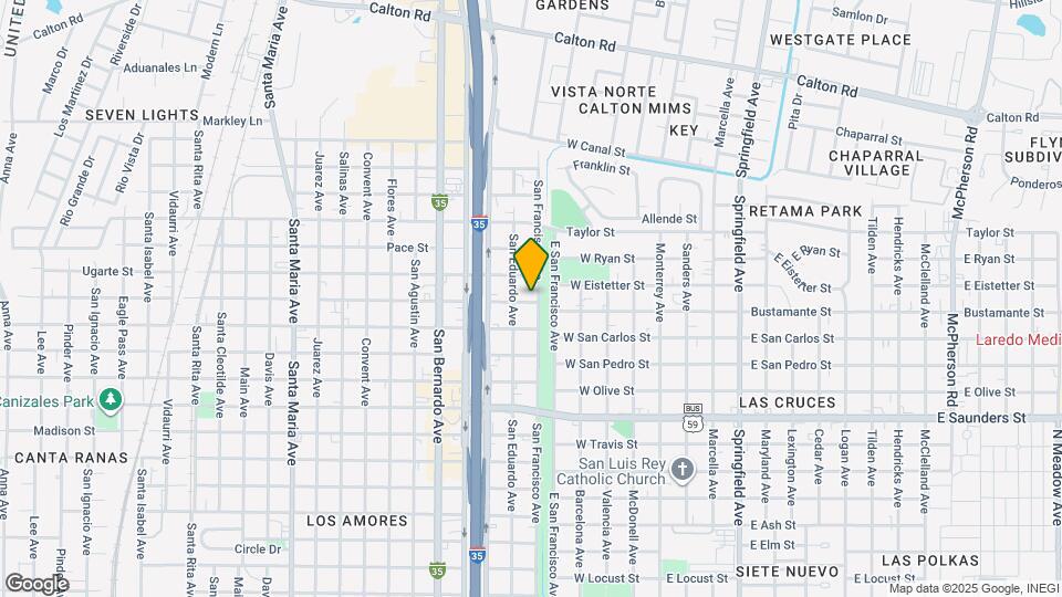 3902 San Francisco Ave, Unit Unit2 Map and Location Details