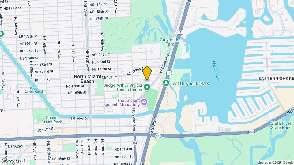 2301 NE 170th St Map and Location Details