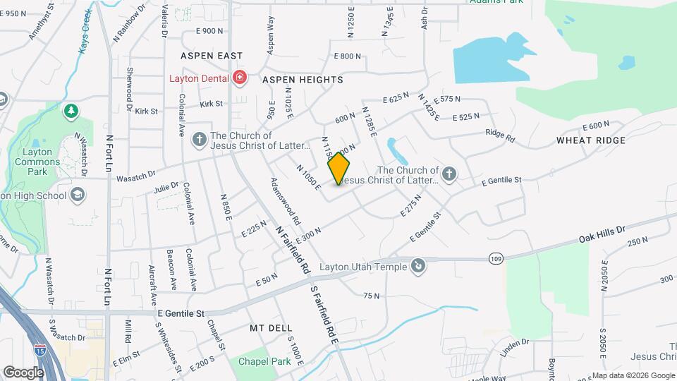 1213 St Joseph St Map and Location Details