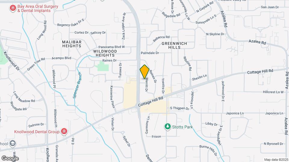 4242 Marmora Dr Map and Location Details