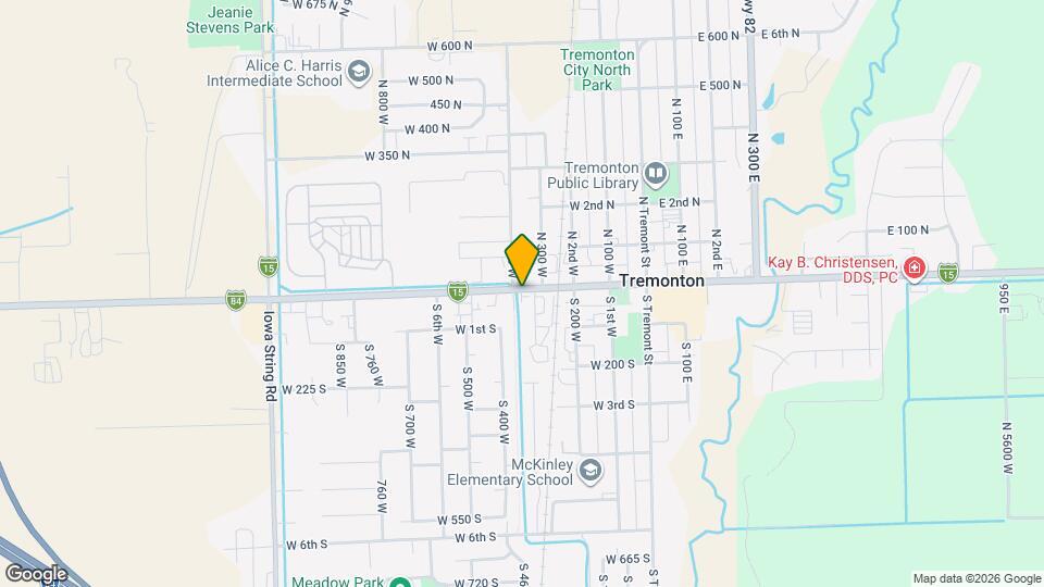 1 S 320 W Map and Location Details