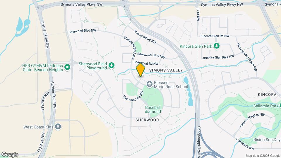 926 Sherwood Blvd NW Map and Location Details