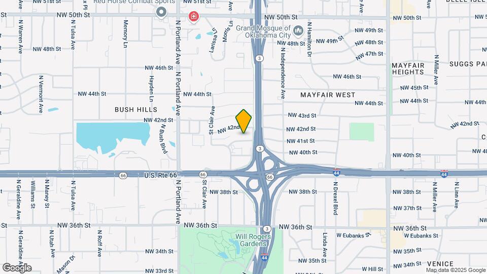 3417 NW 41st St Map and Location Details