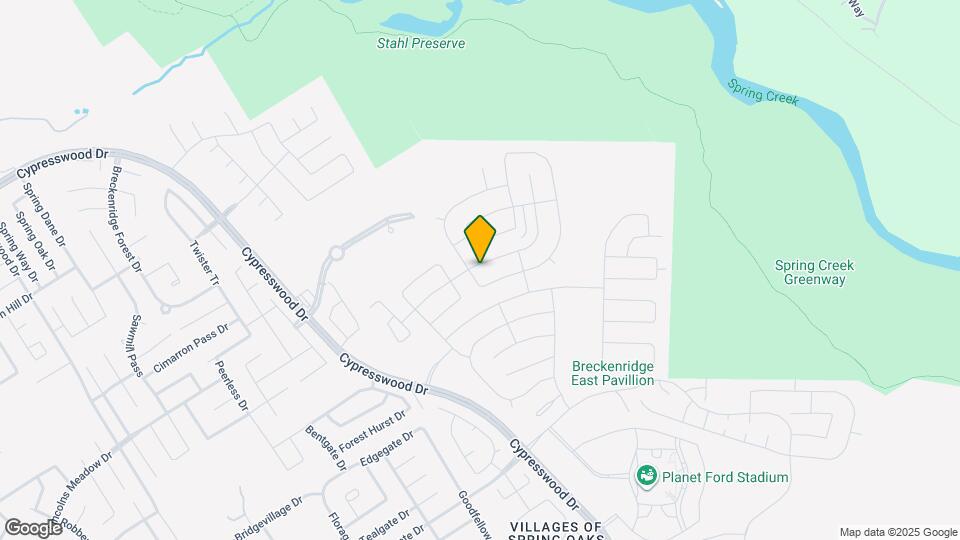 5310 Castlebury Meadows Dr Map and Location Details