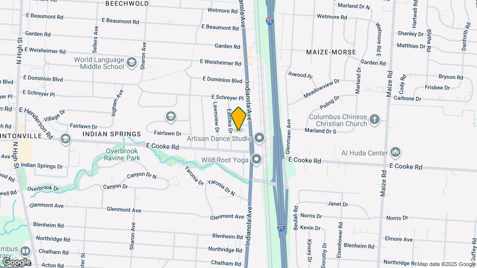 704 Fairlawn Dr Mapa y Detalles de la Ubicación