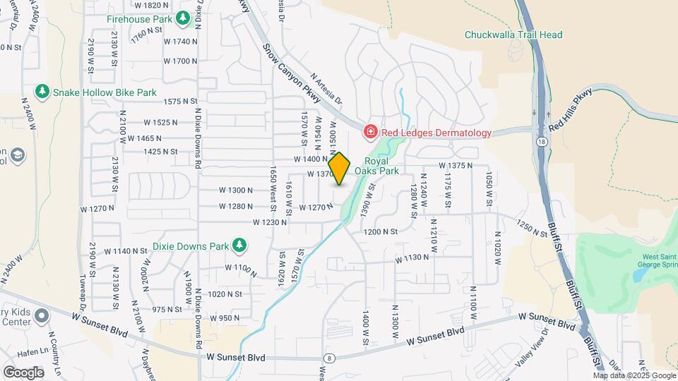 1310 N 1480 W Cir Map and Location Details