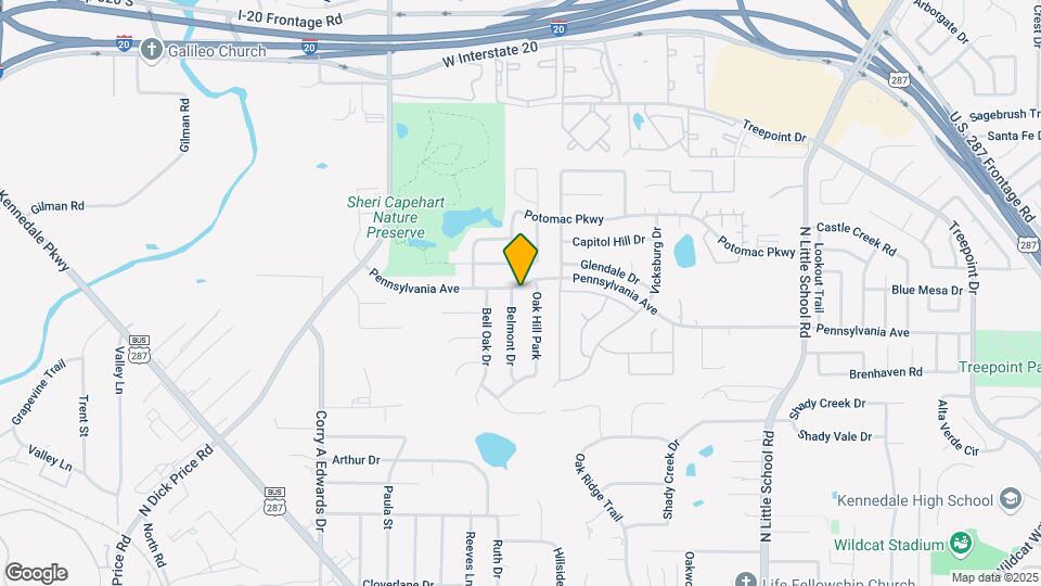 1026 Belmont Dr Map and Location Details