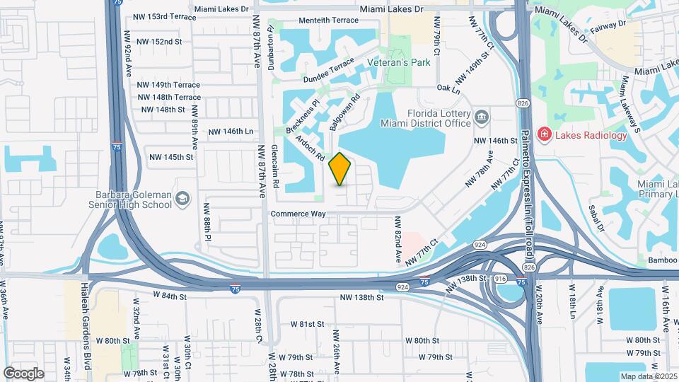 8387 NW 143rd St Map and Location Details