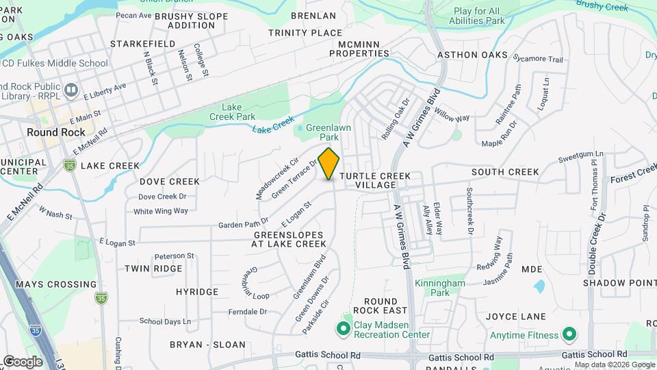 510 Greenlawn Blvd Map and Location Details