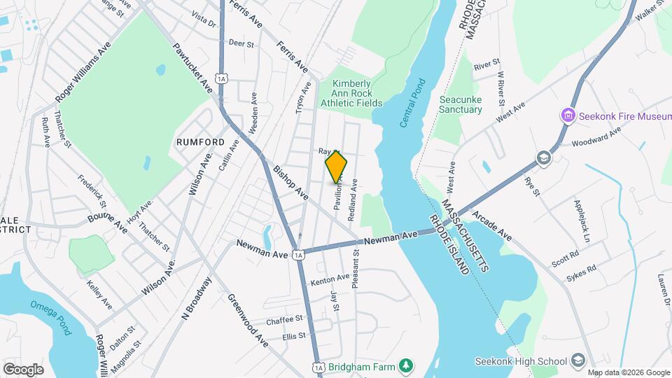 96 Pavilion Ave Map and Location Details