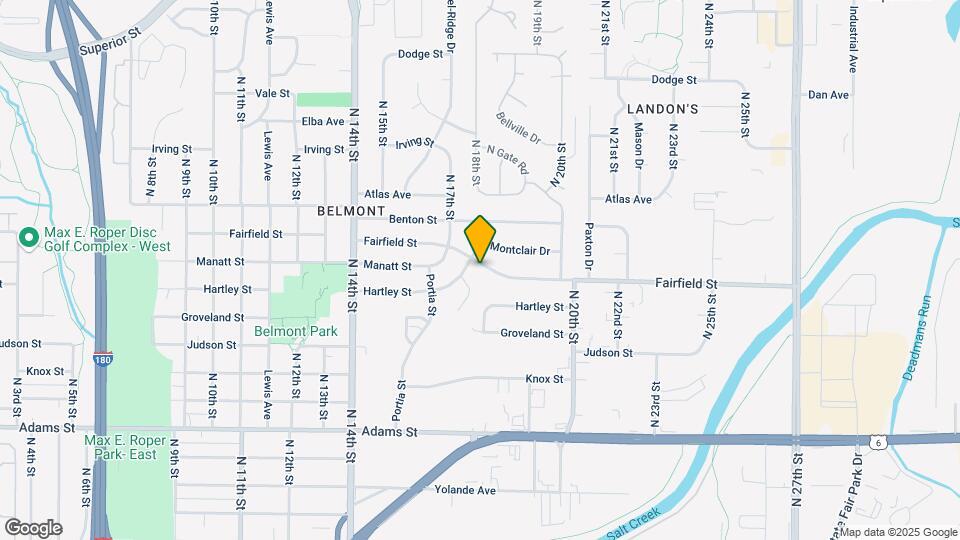 1809 Fairfield St Map and Location Details