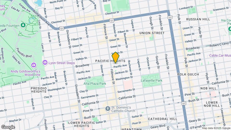 2360 Pacific Ave Map and Location Details