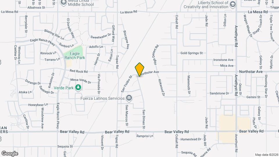 12423 San Dimas St Map and Location Details