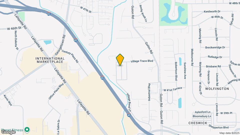 4302 Village Bend Dr Map and Location Details