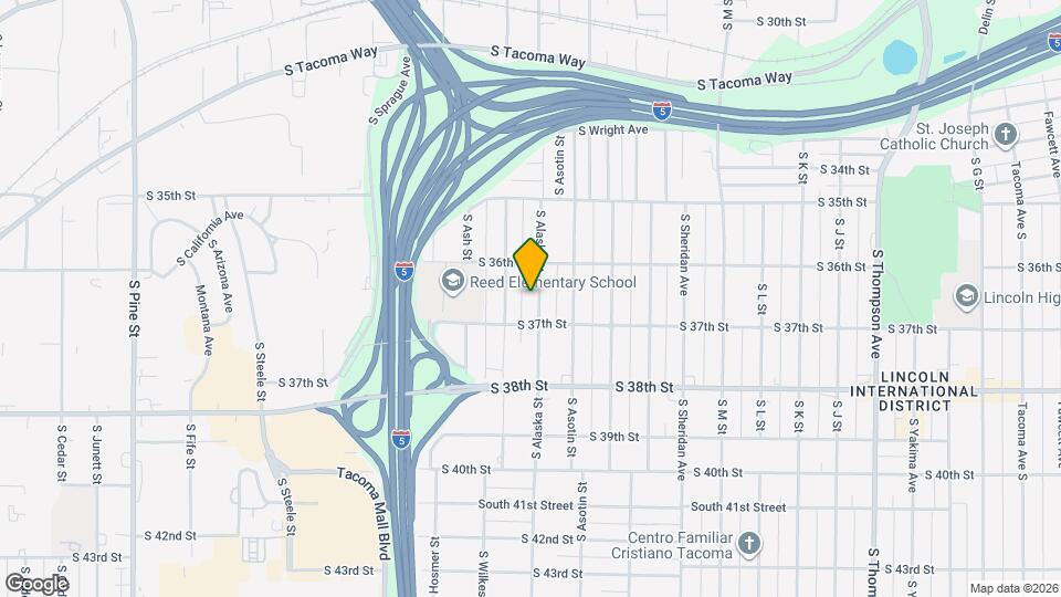 3628 S Alaska St Map and Location Details