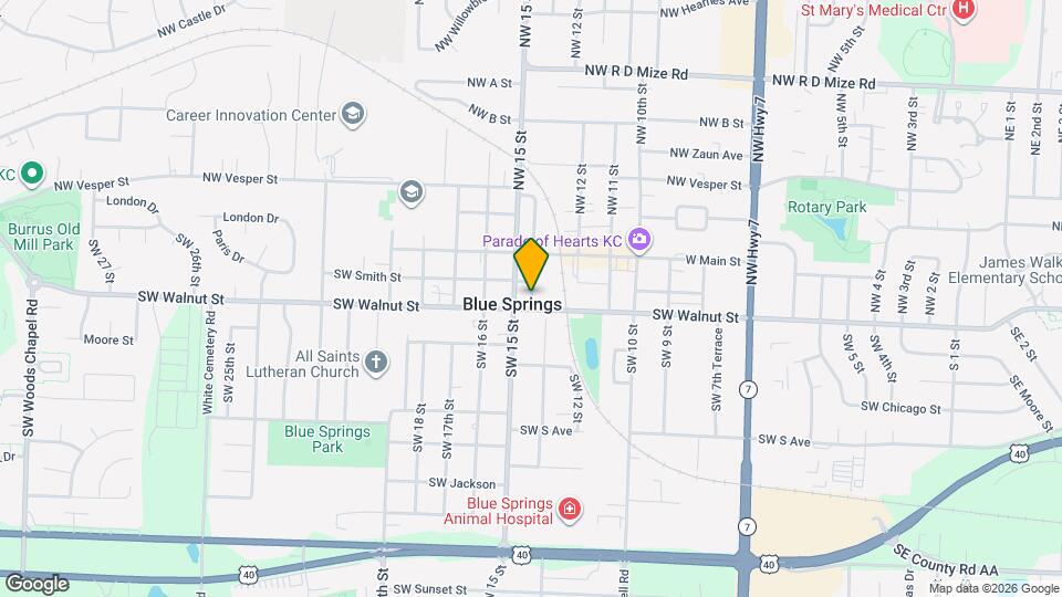 913 SW 14th St Map and Location Details