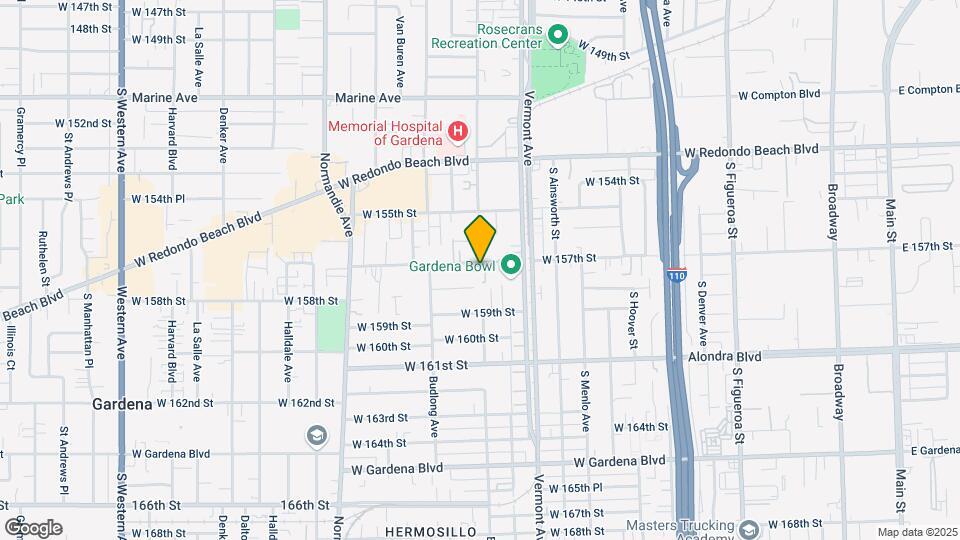 1100 Magnolia Ave Mapa y Detalles de la Ubicación