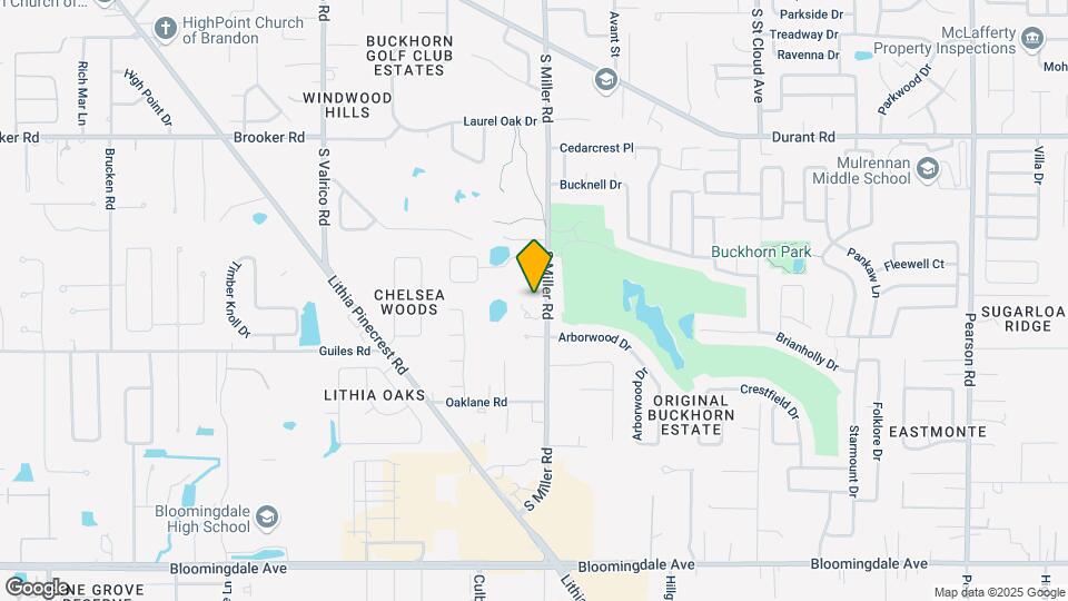 2840 S Miller Rd Map and Location Details