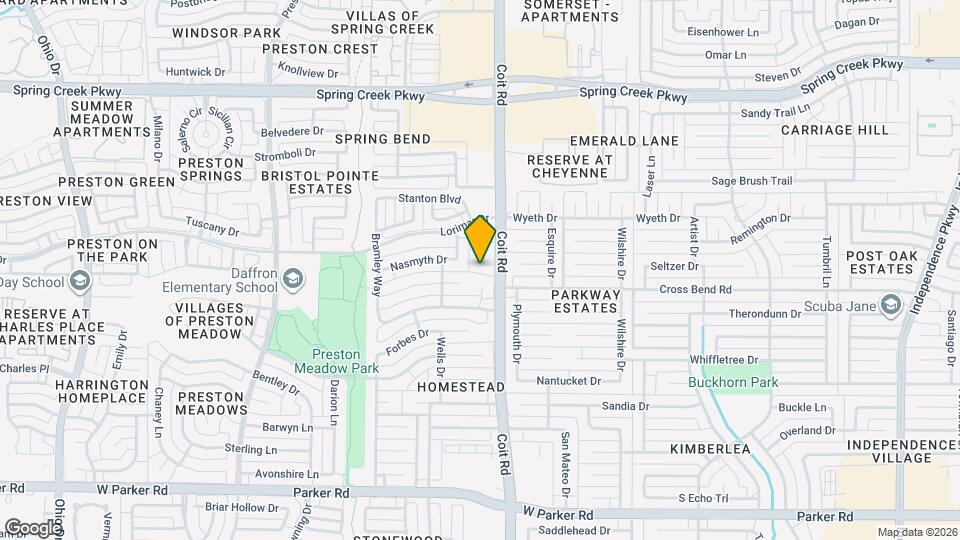 4012 Truman Dr Map and Location Details