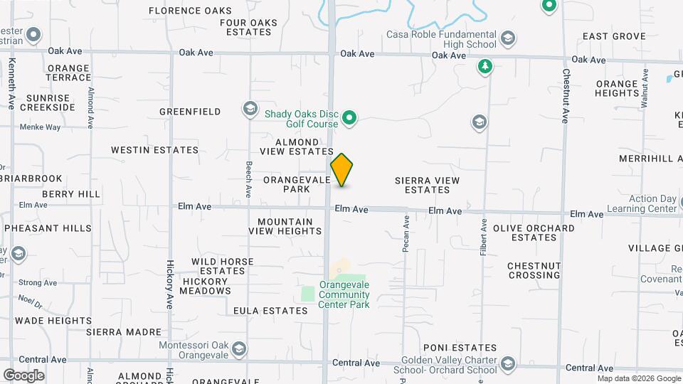 7024 Hazel Ave Map and Location Details