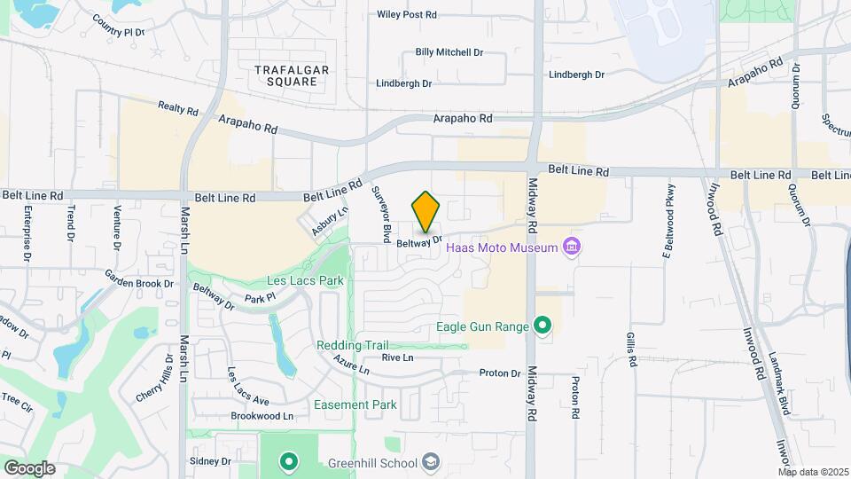 4067 Beltway Dr Mapa y Detalles de la Ubicación