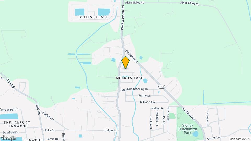 13539 Rose Drive Map and Location Details