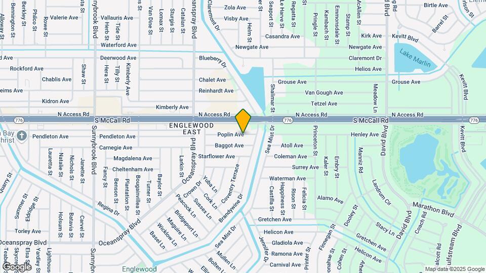 11409 Poplin Ave Map and Location Details
