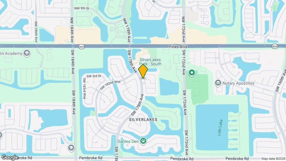 504 SW 177th Ave Map and Location Details