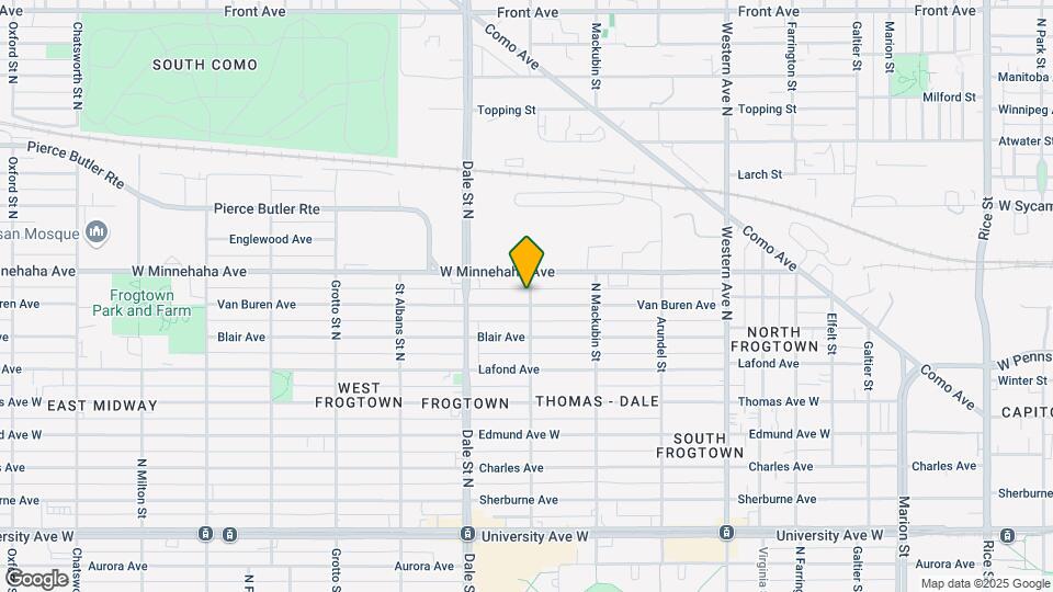 561 Van Buren Ave Mapa y Detalles de la Ubicación