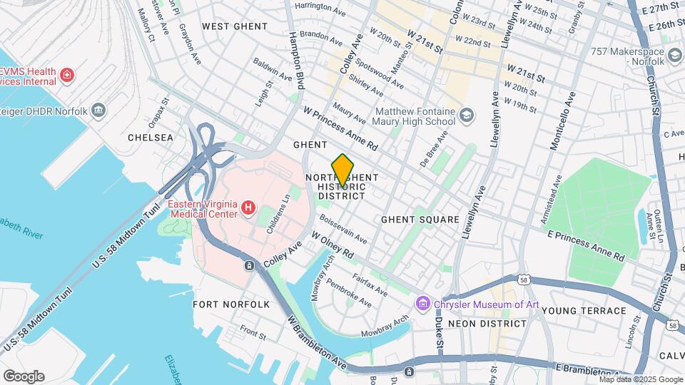 613 Redgate Ave Map and Location Details