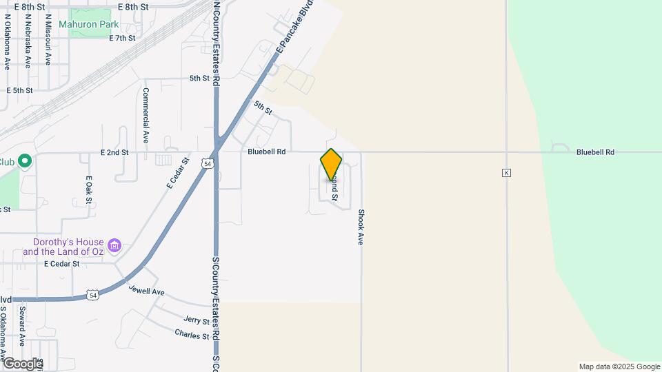 Liberal Mobile Home Communities Map and Location Details