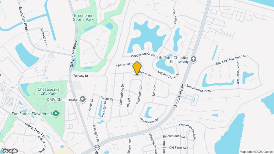 1132 Sippel Dr Map and Location Details