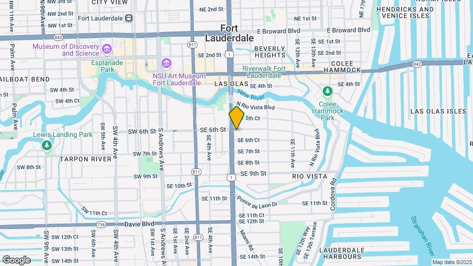 612 SE 6th St Map and Location Details