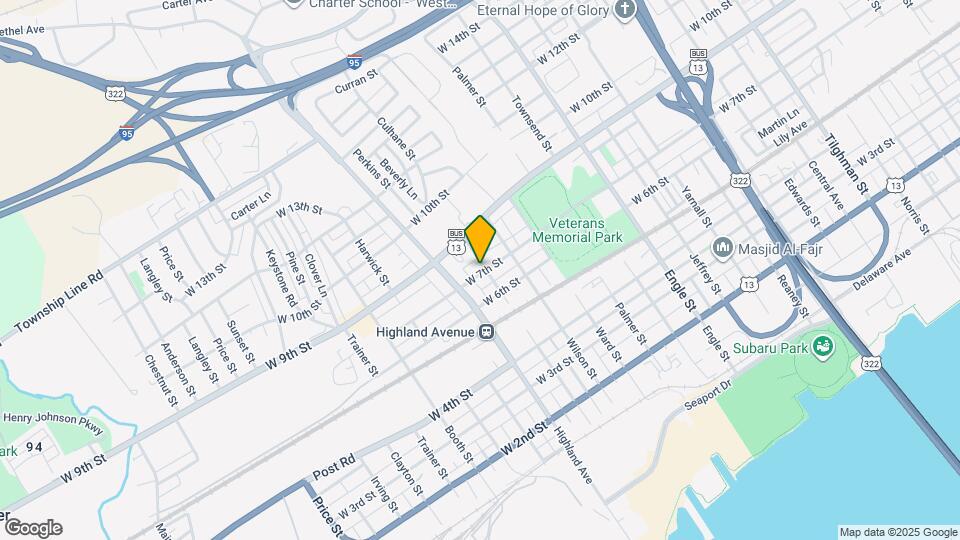 2702 W 7th St, Unit 1 Mapa y Detalles de la Ubicación