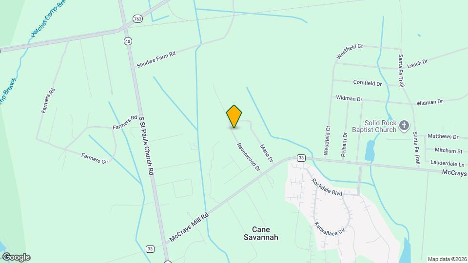 931 Ravenwood Dr Map and Location Details