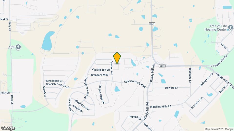 445 Jack Rabbit Ln Map and Location Details